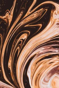 Liquid Marble effect background, Close up of liquid marble Stock Illustration