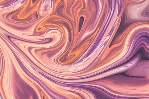 Liquid Marble effect background, Close up of liquid marble Stock Illustration
