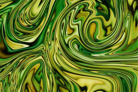 Liquid Marble effect background, Close up of liquid marble Stock Illustration