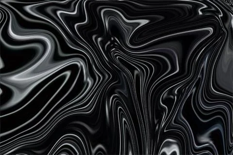 Liquid Marble effect background, Close up of liquid marble Stock Illustration