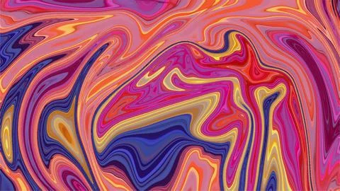 Liquid Marble effect background, Close up of liquid marble Stock Illustration