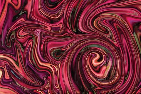 Liquid Marble effect background, Close up of liquid marble Stock Illustration