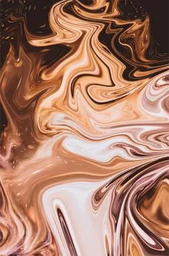 Liquid Marble effect background, Close up of liquid marble Stock Illustration
