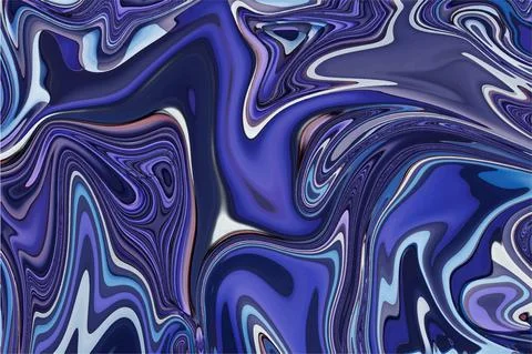 Liquid Marble effect background, Close up of liquid marble Stock Illustration