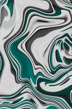 Liquid Marble effect background, Close up of liquid marble Stock Illustration