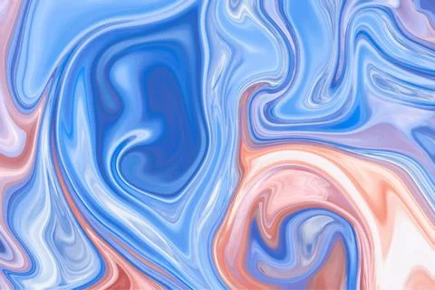 Liquid Marble effect background, Close up of liquid marble Stock Illustration