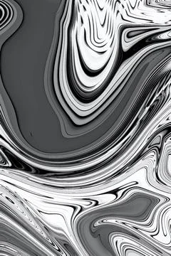 Liquid Marble effect background, Close up of liquid marble Stock Illustration