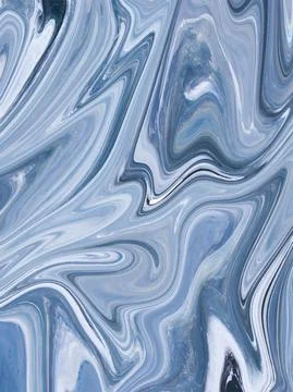 Liquid Marble effect background, Close up of liquid marble Stock Illustration