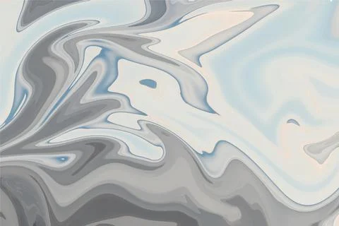 Liquid Marble effect background, Close up of liquid marble Stock Illustration