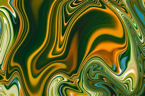 Liquid Marble effect background, Close up of liquid marble Stock Illustration