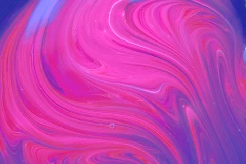 Liquid marble paint paint patterns. 스톡 사진