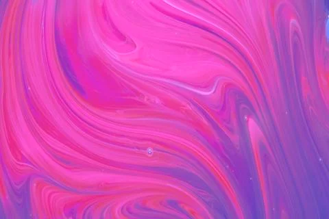 Liquid marble paint paint patterns. 스톡 사진