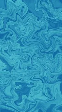 The liquid marble texture is blue and white. Stock Illustration