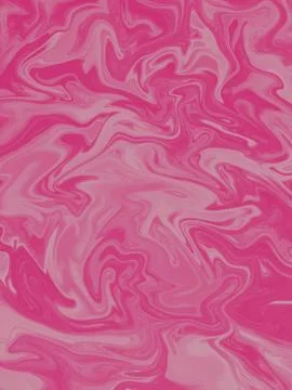 The liquid marble texture is white and pink. Stock Illustration