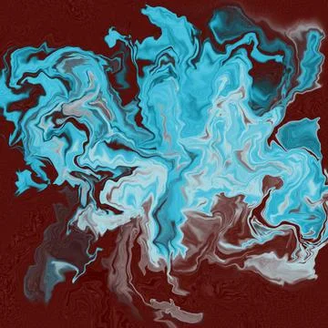 Liquid marbling paint texture background. fluid painting abstract texture Stock Photos