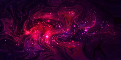 Liquid Marbling Style Texture Background with Glitter. Backdrop for your Desi Stock-Illustration