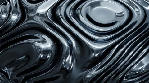 Liquid Metal abstract background Stock Footage 279502368
