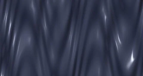 Liquid metal chrome surface with reflective waves Stock Illustration