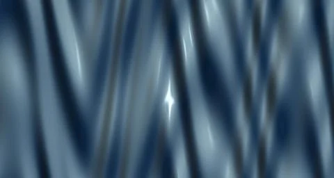 Liquid metal chrome surface with reflective waves Stock Illustration