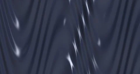 Liquid metal chrome surface with reflective waves Illustrazione stock