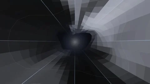 Liquid metal corridor 4k 库存影片 337628602