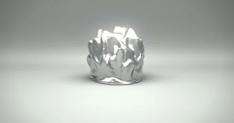 Liquid metal drop. Mercury. Slow motion. 4k UHD Stock Footage 66374850