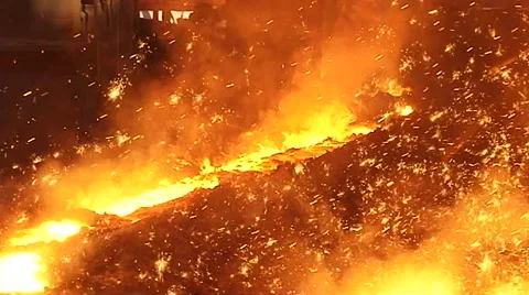 Liquid metal Video stock 47028031