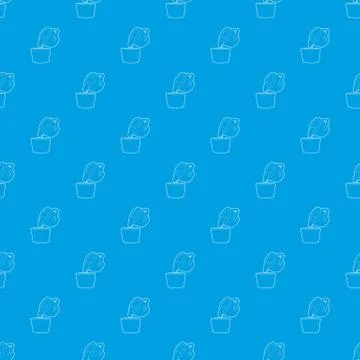 Liquid metal pattern vector seamless blue 스톡 일러스트