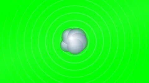 Liquid Metal Sphere Animated Motion Graphic Concept Stock Footage 341838665