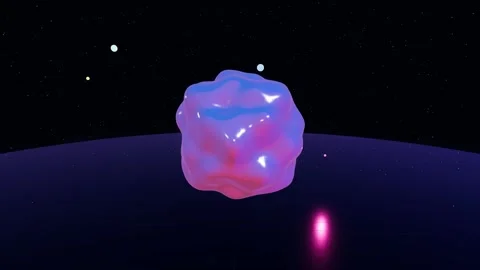Liquid Metal Sphere Morph 4K Vídeos de archivo 338382689