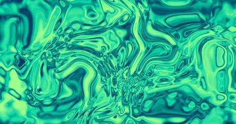 Liquid metal waving marble texture moving background. Animated hologram plasm Stock Footage 120330087