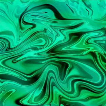 Liquid mixture of paints Stock Illustration