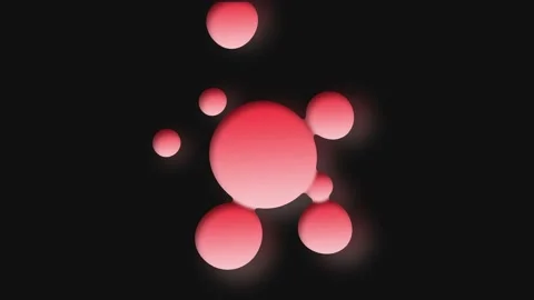 Liquid Morphing Gradient Pink Surface Animation. FAbstract Background. 4K Stock Footage 195323422