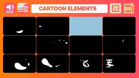 Liquid Motion Shapes After Effects素材