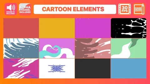Liquid Motion Transitions Stock After Effects