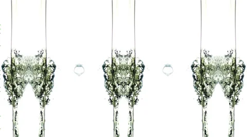 Liquid Movement Composite water Effect Stock Footage 35511446