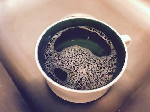 Liquid in a Mug Foto stock