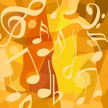 Liquid music background Illustrazione stock