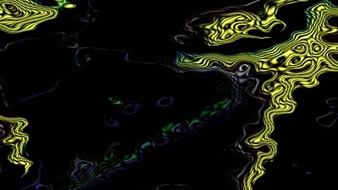 Liquid neon light wave Abstract background Stock Footage 139306735