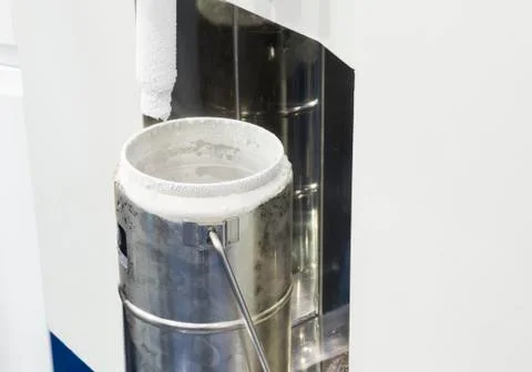 Liquid nitrogen generator ; Stock Photos