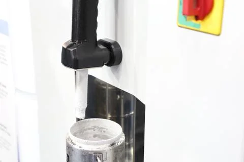 Liquid nitrogen generator ; Stock Photos