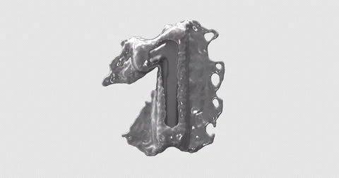 Liquid Number One On Alpha Stock Footage 233677846