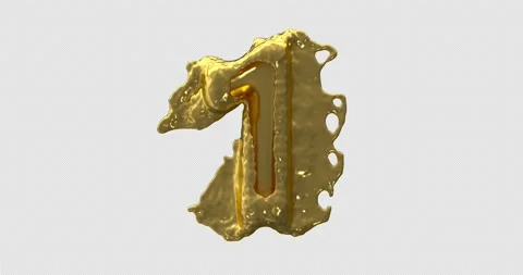 Liquid Number One On Alpha Stock Footage 233678042