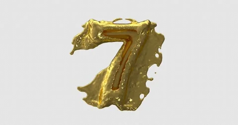 Liquid Number Seven On Alpha Stock Footage 233731022