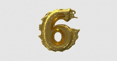 Liquid Number Six On Alpha Stock Footage 233699501