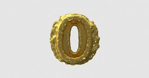 Liquid Number Zero On Alpha 動画素材 233671544