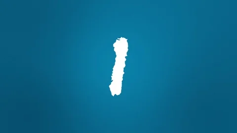 Liquid Numbers Reveal Counting Up 1 to 5 Video stock 101723227