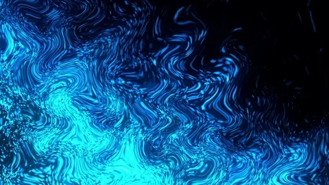 Liquid Organic Background Blue Stock Footage 73952021