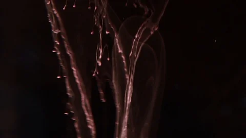 Liquid overlay Stock Footage 87201373