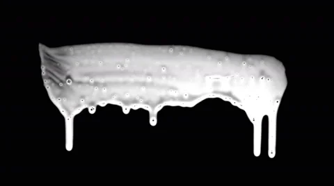 Liquid Paint Brush Stock Footage 68738802